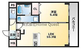 Ms arte上小阪  ｜ 大阪府東大阪市上小阪1丁目（賃貸マンション1LDK・3階・37.98㎡） その2