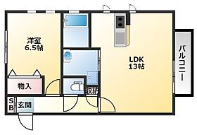 ヴィラロイヤルシティーII  ｜ 大阪府八尾市長池町2丁目（賃貸アパート1LDK・2階・45.00㎡） その2