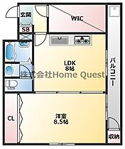 縁ビル  ｜ 大阪府八尾市陽光園2丁目（賃貸マンション1LDK・4階・40.00㎡） その2