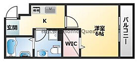 大阪府東大阪市足代新町11-6（賃貸マンション1K・1階・21.96㎡） その2