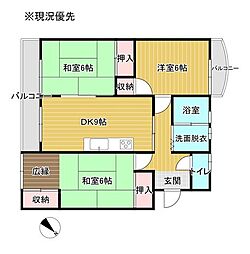 間取図画像 3LDK