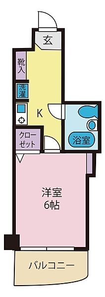 ライオンズマンション甲府中央 ｜山梨県甲府市中央４丁目(賃貸マンション1K・3階・19.95㎡)の写真 その2