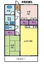 プリヴェールB  ｜ 山梨県中央市布施（賃貸アパート2LDK・1階・54.00㎡） その2