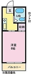 プロミネンス 1Kの間取図画像