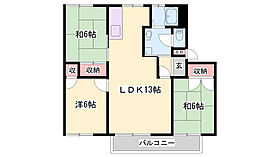 兵庫県加古川市加古川町北在家（賃貸アパート3LDK・2階・65.90㎡） その2