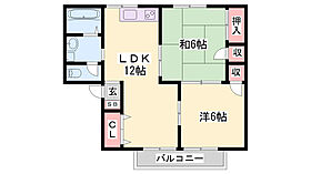 兵庫県姫路市白国1丁目（賃貸アパート2LDK・1階・53.00㎡） その2