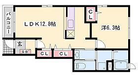 ソフィアヒルズ  ｜ 兵庫県三木市平田（賃貸アパート1LDK・1階・46.49㎡） その2