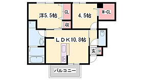 ヴィラ　フォレスティア  ｜ 兵庫県姫路市大津区平松（賃貸アパート2LDK・1階・51.46㎡） その2