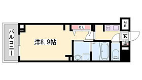 ザ　ベース東姫路  ｜ 兵庫県姫路市阿保（賃貸マンション1K・4階・30.81㎡） その2