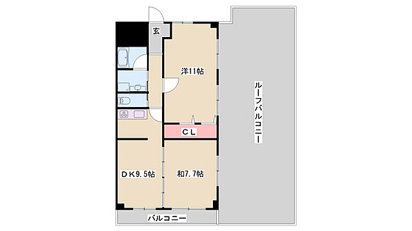 クリーンピア山電飾磨駅東 ｜兵庫県姫路市飾磨区玉地(賃貸マンション2DK・10階・70.22㎡)の写真 その1