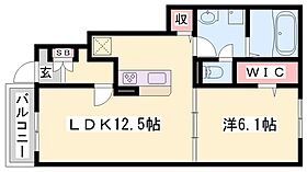 クラール勝原  ｜ 兵庫県姫路市勝原区山戸（賃貸アパート1LDK・1階・44.70㎡） その2