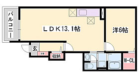 エスペランサ浜の宮II  ｜ 兵庫県加古川市尾上町口里（賃貸アパート1LDK・1階・45.39㎡） その2