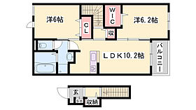 コンコルディア赤穂II  ｜ 兵庫県赤穂市砂子（賃貸アパート2LDK・2階・56.66㎡） その2