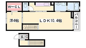 エスペランサ白鷺  ｜ 兵庫県姫路市白国1丁目（賃貸マンション1LDK・4階・44.63㎡） その2