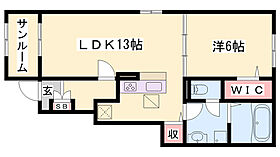 コンフォーティア2　B  ｜ 兵庫県姫路市網干区興浜（賃貸アパート1LDK・1階・50.01㎡） その2