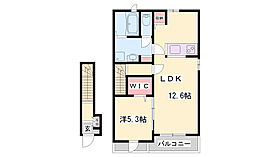 ヴェルナ  ｜ 兵庫県高砂市緑丘2丁目（賃貸アパート1LDK・2階・46.54㎡） その1