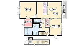 ルーチェ  ｜ 兵庫県加古郡播磨町東野添3丁目（賃貸アパート2LDK・2階・68.37㎡） その2