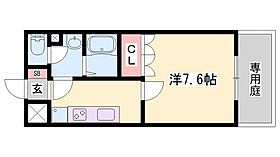 パストラル  ｜ 兵庫県加古郡播磨町古宮（賃貸アパート1K・2階・26.44㎡） その2