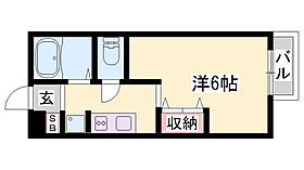 兵庫県姫路市岡田（賃貸アパート1K・1階・18.63㎡） その2