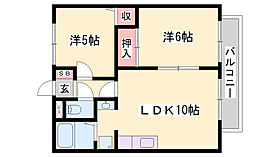 サンライフ新町　A棟  ｜ 兵庫県神崎郡福崎町福崎新（賃貸アパート2LDK・2階・47.54㎡） その2