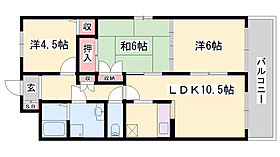 インタービレッジ別所  ｜ 兵庫県姫路市別所町北宿（賃貸マンション3LDK・1階・62.60㎡） その2