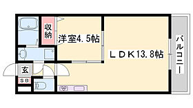 エカテリーナ  ｜ 兵庫県姫路市別所町別所1丁目（賃貸マンション1LDK・3階・41.40㎡） その2