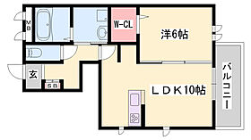 カーサフェリーチェ  ｜ 兵庫県加古川市野口町良野（賃貸アパート1LDK・1階・42.32㎡） その2