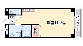 クラウンのざと  ｜ 兵庫県姫路市梅ケ枝町（賃貸アパート1K・2階・31.78㎡） その2