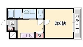 土山中村コーポII  ｜ 兵庫県姫路市土山7丁目（賃貸マンション1K・3階・24.83㎡） その2