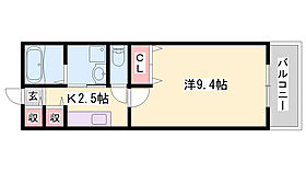 プラシード三宅  ｜ 兵庫県姫路市飾磨区三宅1丁目（賃貸アパート1K・1階・30.46㎡） その2