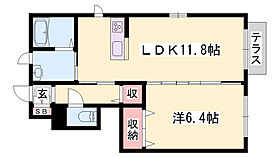 ルース・エスペランサ  ｜ 兵庫県小野市王子町（賃貸アパート1LDK・1階・45.82㎡） その2