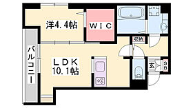 ボナールゲート  ｜ 兵庫県姫路市安田4丁目（賃貸アパート1LDK・1階・40.05㎡） その2