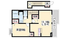 グリーンパーク南条  ｜ 兵庫県姫路市南条1丁目（賃貸アパート1LDK・2階・46.09㎡） その2