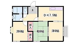 ハウス新町 2階/-