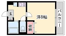 間取図画像 1K