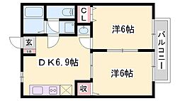 エムズフォレスト 2階/-