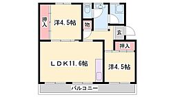 ビレッジハウス志染 5階/-