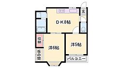 リバティ溝口 3階