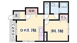 メゾンミルキーウェイII 1階