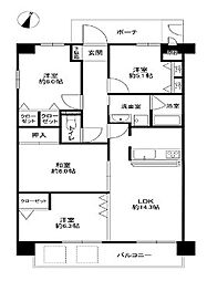 シートレジャー曽根駅前 3階4LDKの間取り