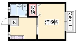 ドリームハウス岡本 2階/-