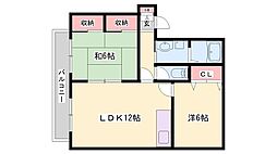 ジーライズ飾磨プランレーヌ　A棟 2階