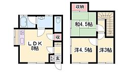 西川辺（1025-26）借家
