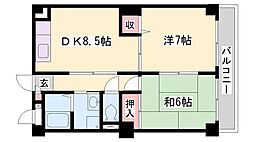 間取図画像 2DK
