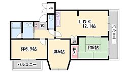 サニーハイツ嵐山 2階/-