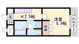 メゾンクローバー 2階