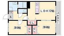 プレイン野里 1階