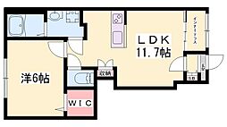飾磨区中島新築アパート 1階/-