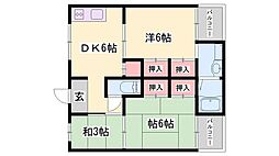 間取図画像 3DK