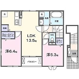 ベル・ヴィル 2階/-
